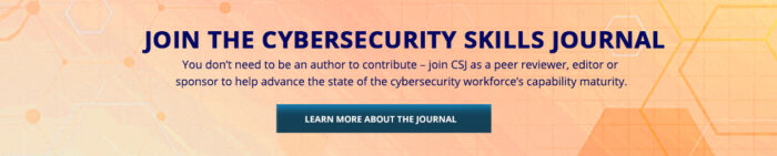 Cybersecurity Skills Journal Practice And Research National Cyberwatch Center 5909